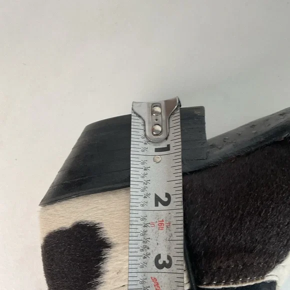 Vintage Larry Mahan Cow Hair Cowgirl Pony Boots 8 B - Picture 6 of 16